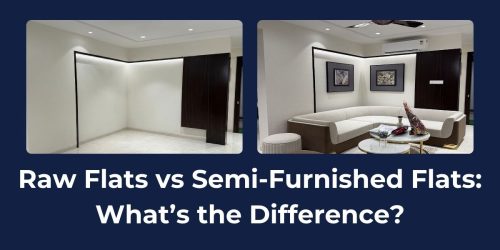 Raw Flats Indore vs Semi-Furnished Flats Indore: What’s the Difference